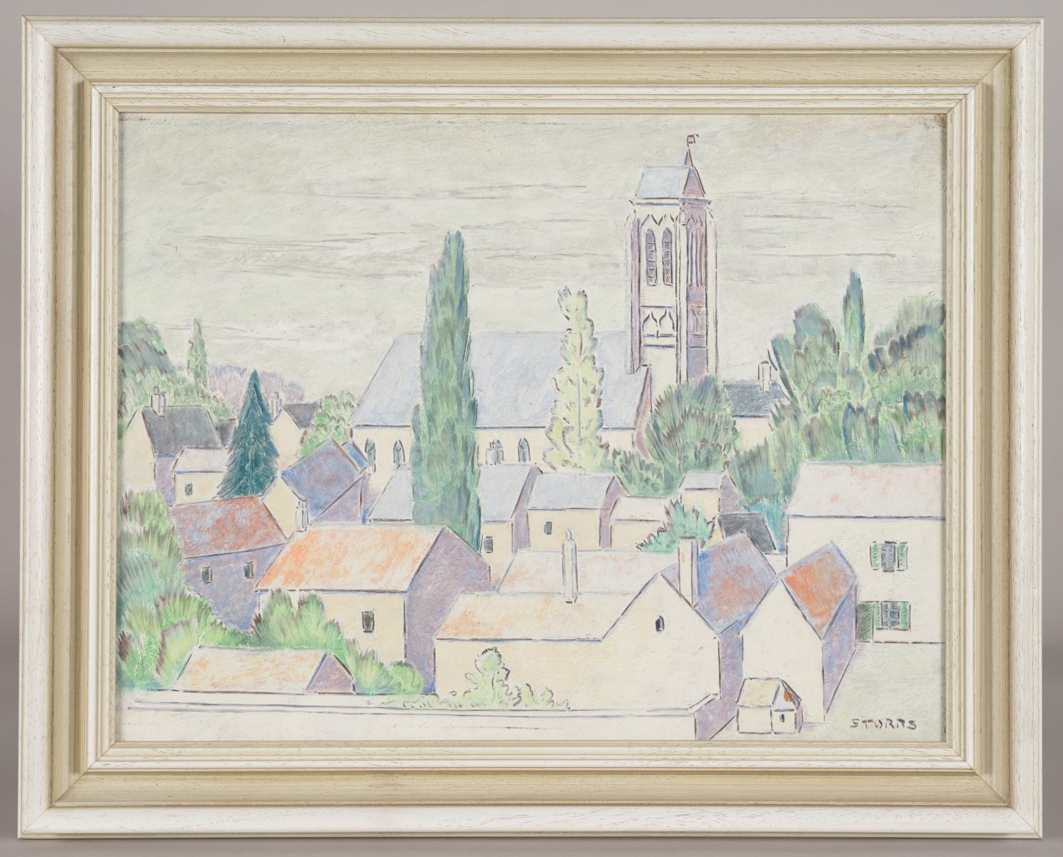 Vue de Mer, John Storrs, 1951