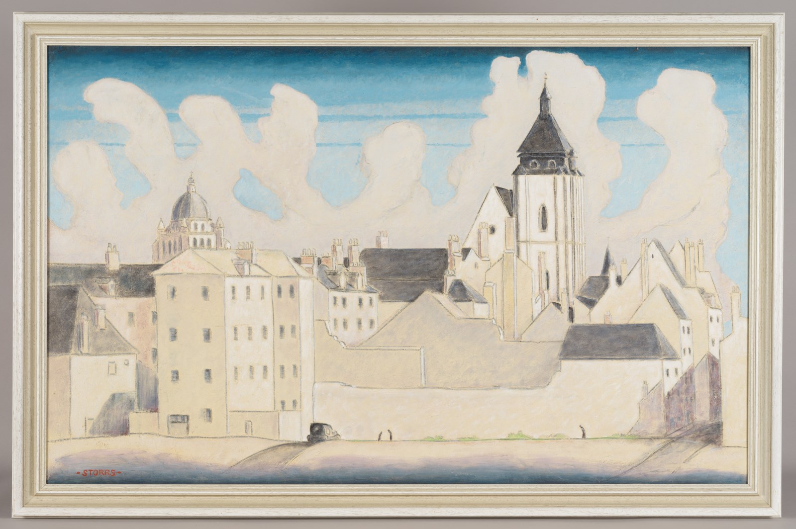 Vue d'Orléans, John Storrs, 1952