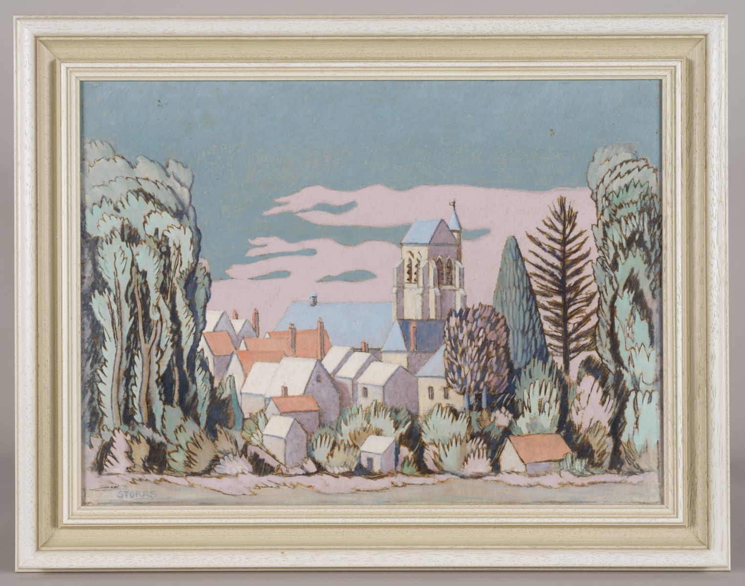 Vue de Mer, John Storrs, 1953