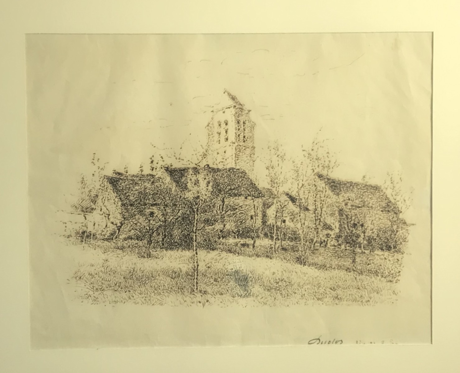 Église d'Herbilly, Ludovic Duclos, 1941