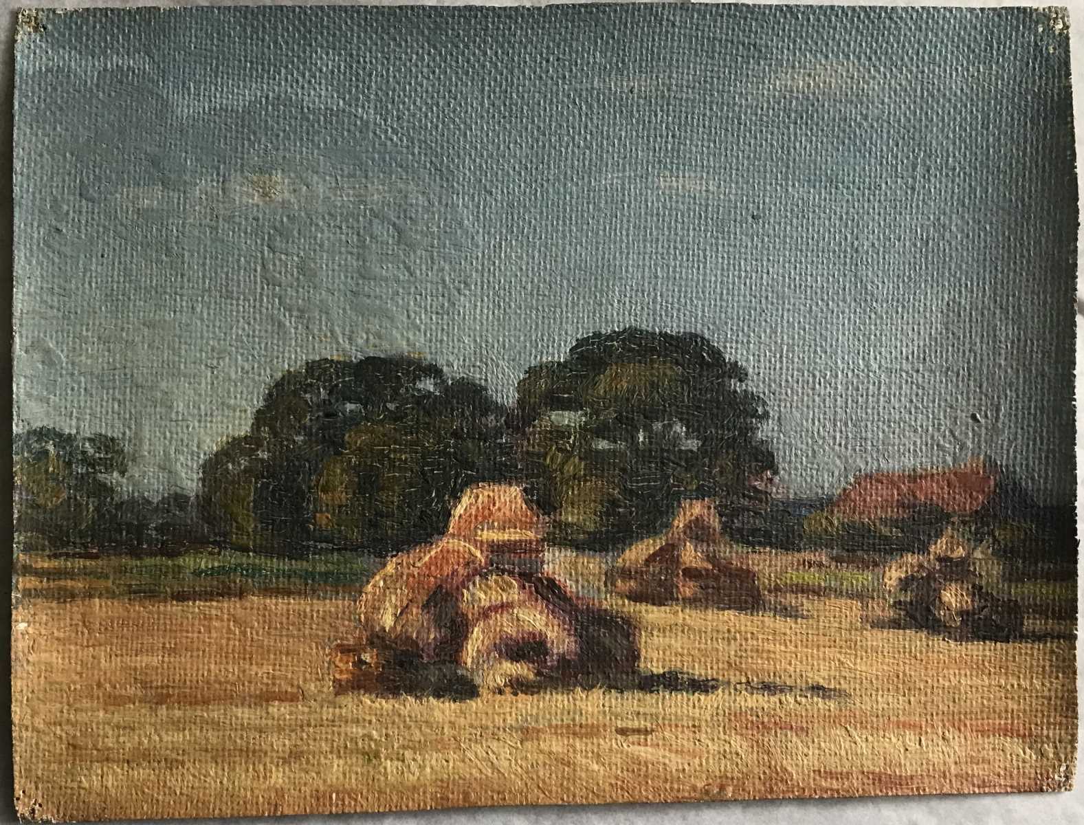 Meules de paille, Ludovic Duclos