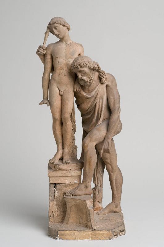 Pygmalion animant sa statue, Henry de Triqueti, 1820-1874