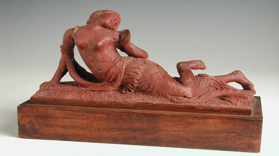 Eurydice piquée par un serpent, Henry de Triqueti, 1820-1874