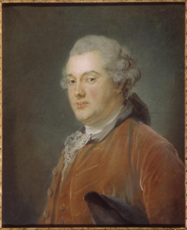 Portrait de Pierre Clément Raguenet, Jean-Baptiste Perronneau, 1765