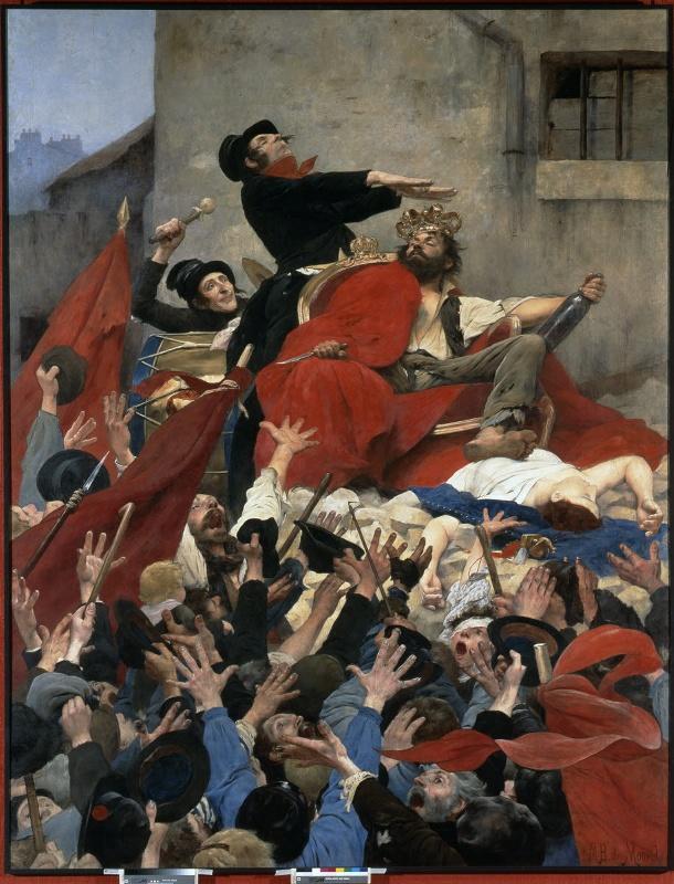 L'apothéose de la canaille ou le triomphe de Robert Macaire, Louis-Maurice Boutet de Monvel, 1884