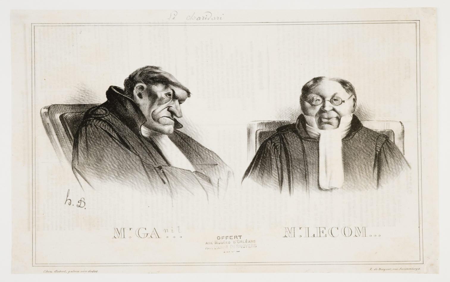 Ganil et Lecomte, frères Becquet, 1833