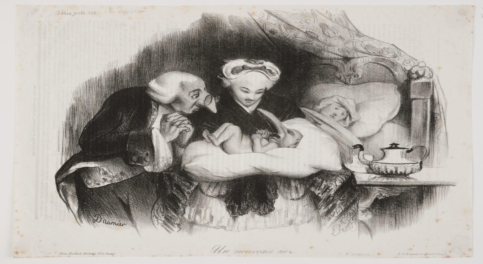 Un nouveau nez, frères Becquet, 1833