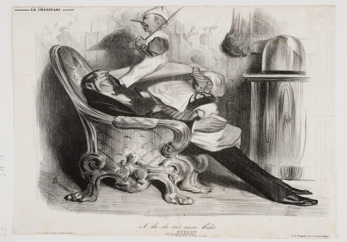 A da-da sur mon bidet, frères Becquet, 1833