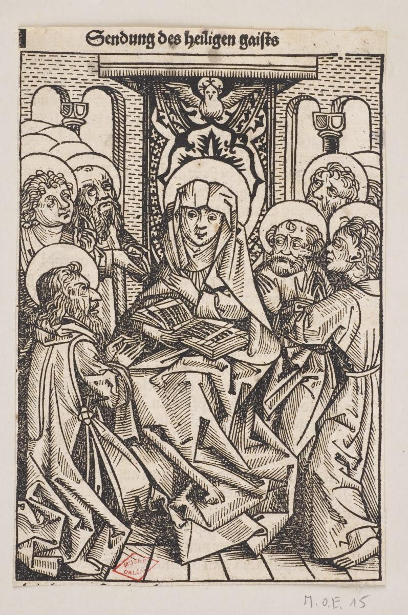 La Pentecôte, Wilhelm Pleydenwurff, 1475-1499