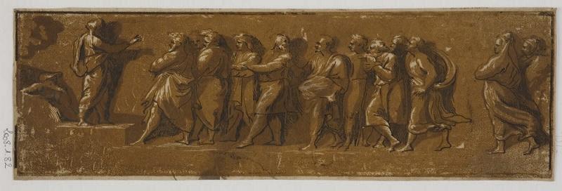 Saint Pierre prêchant, Polidoro Caldara, 1500-1549