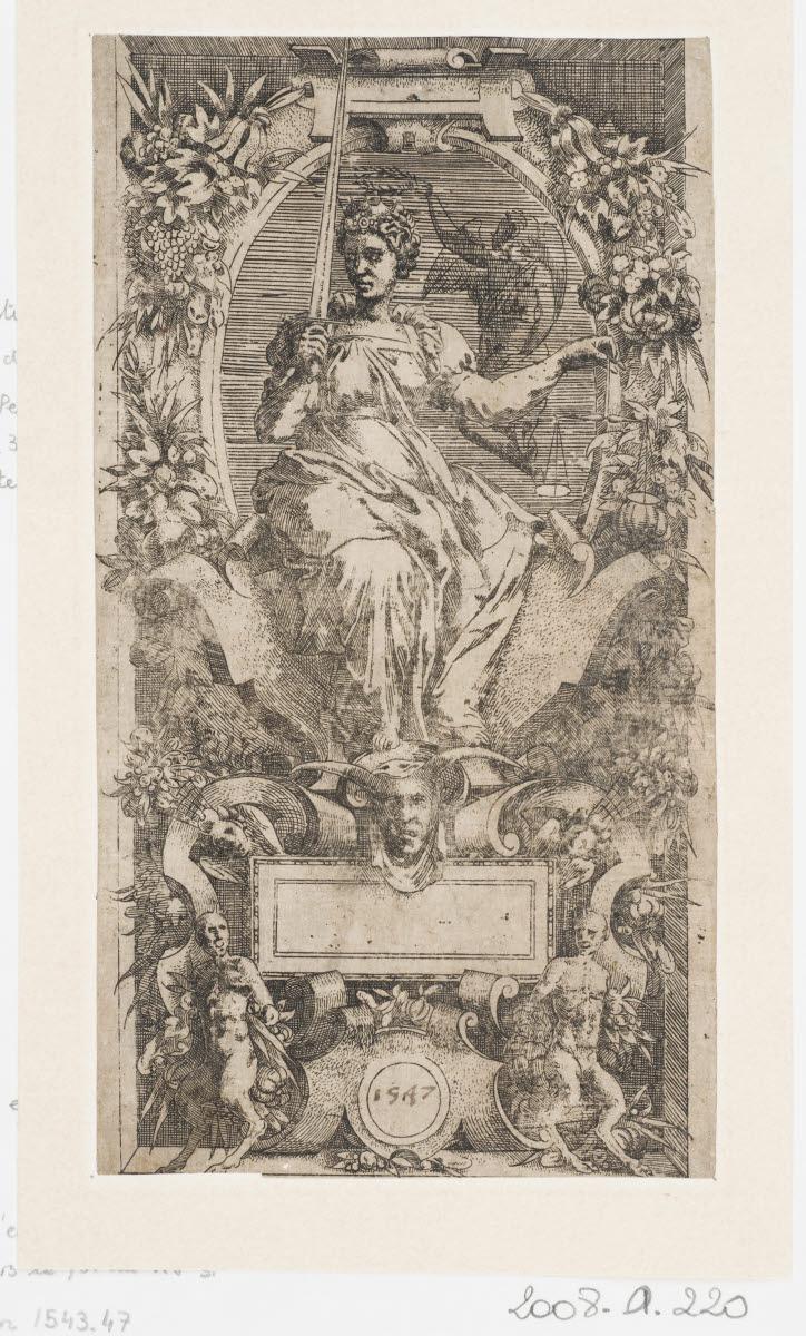 La Justice, Geoffroy Dumonstier, 1525-1549