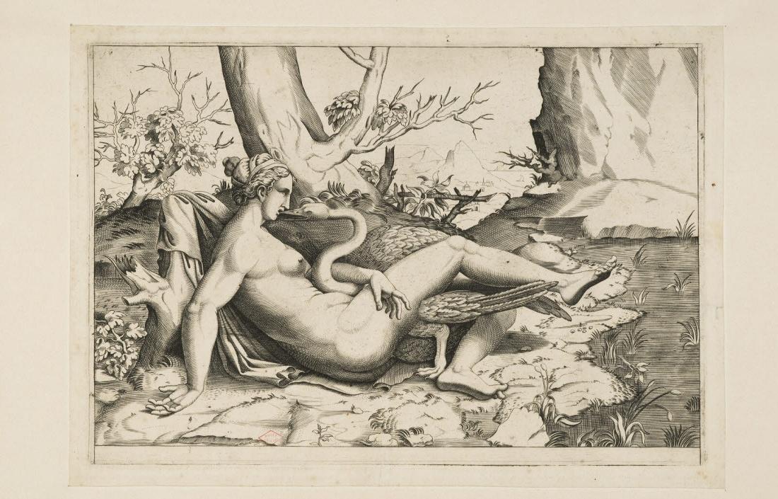Léda et le cygne, Michelangelo Buonarroti, 1525-1549