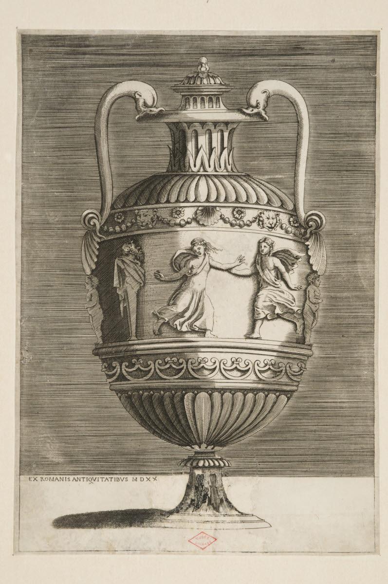 Vase aux figures dansantes, Leonardo da Udine, 1525-1549
