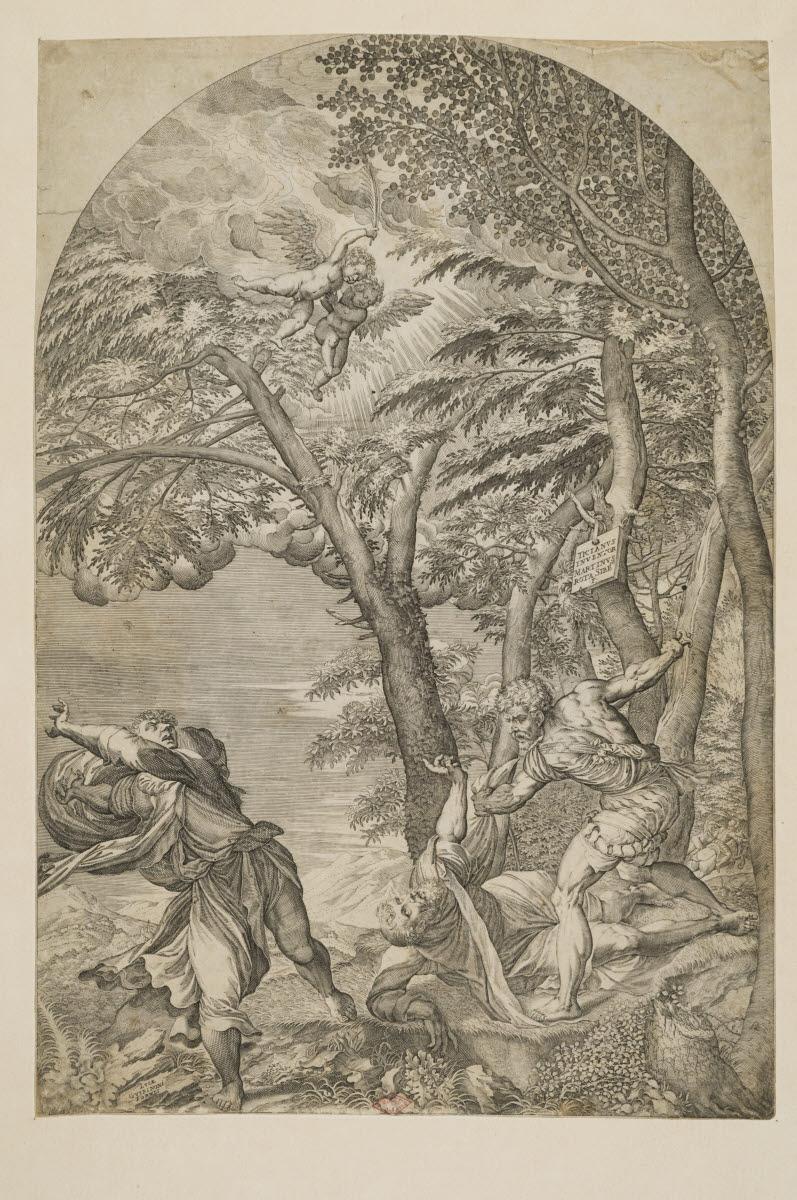 Le martyre de saint Pierre de l'ordre des frères prêcheurs, Martin Rota, 1500-1599