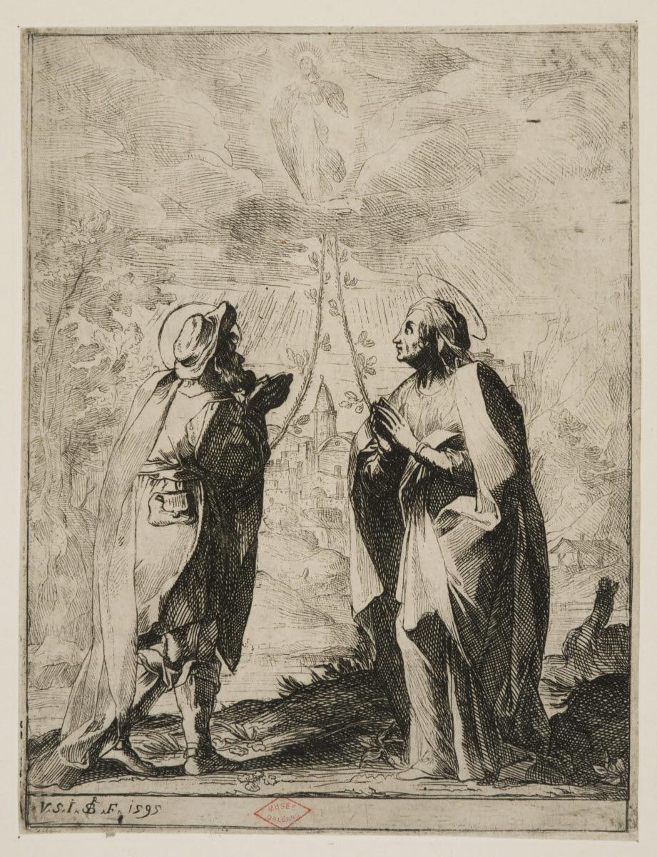 Sainte Anne et saint Joachim, Вентура Салимбени, 1575-1599