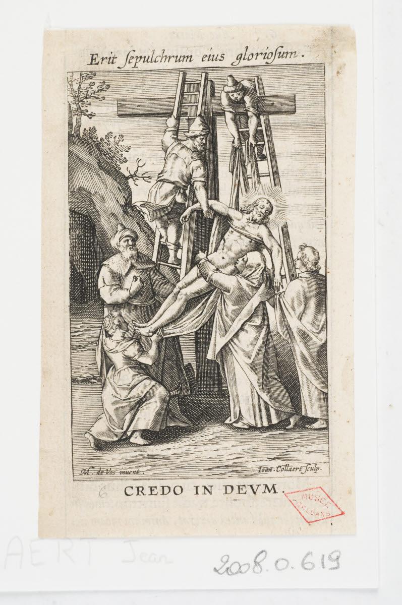 La Déposition de croix, Hans I Collaert, 1550-1599