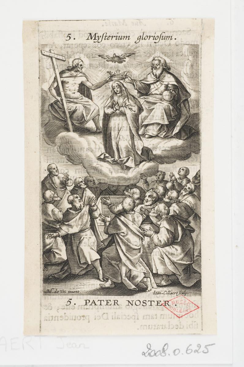Le Couronnement de la Vierge, Hans I Collaert, 1500-1599