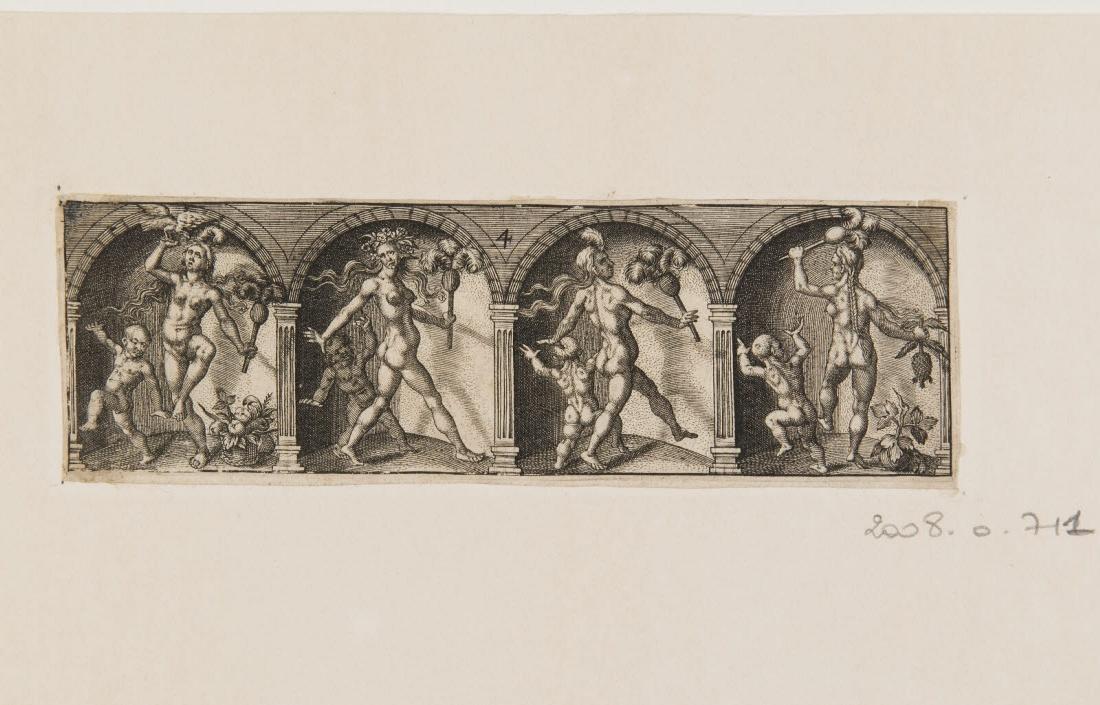 Femmes et enfants indiens, Antoine Jacquard, 1600-1699