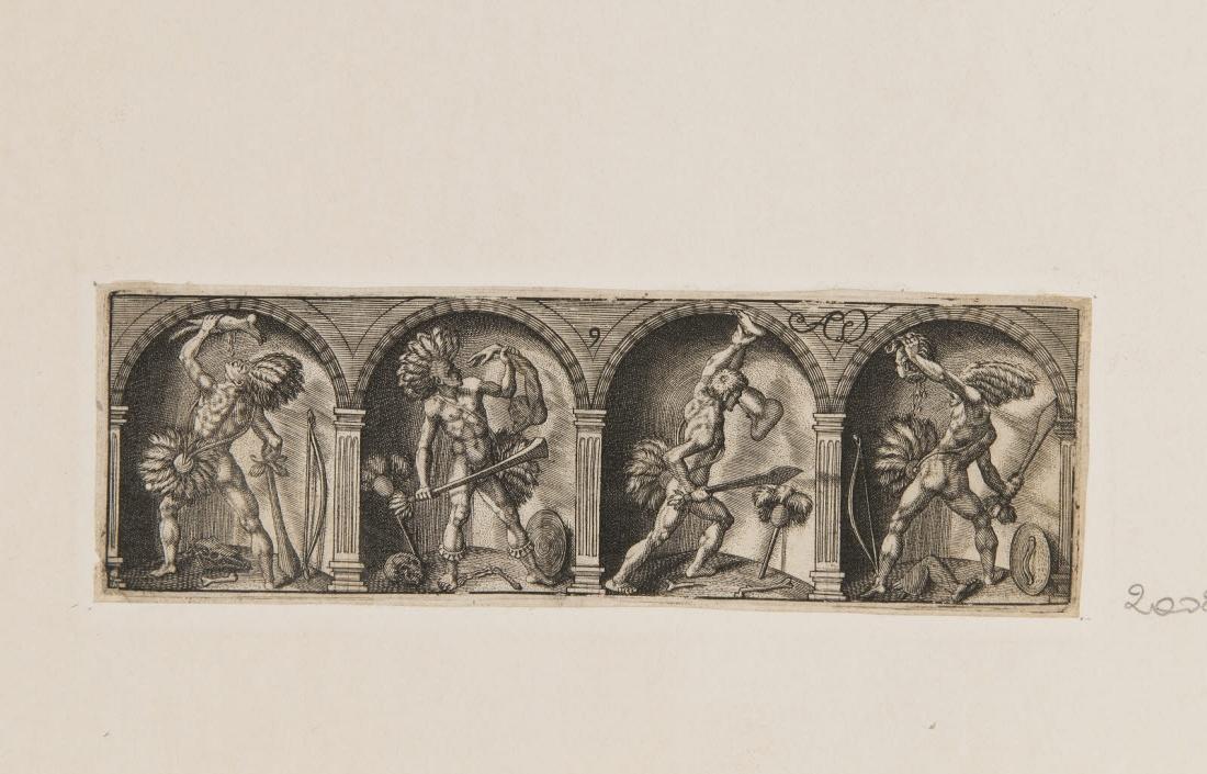 Guerriers indiens, Antoine Jacquard, 1600 et,1699 et