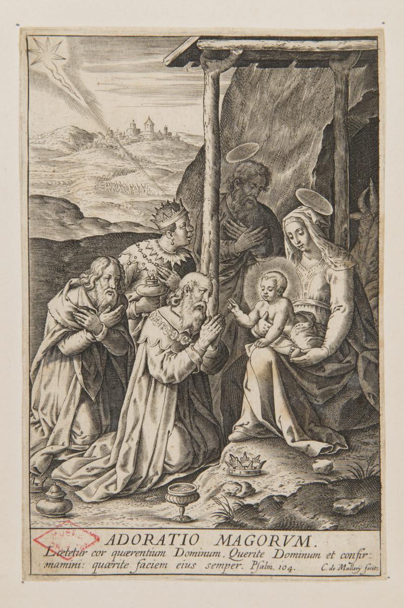 L'Adoration des mages, Karel van Mallery, 1600-1699