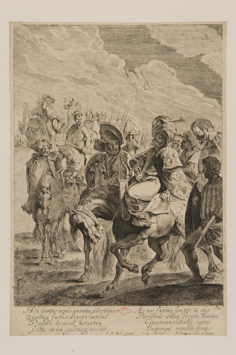 Cavalcade turque, Petrus Paulus Rubens, 1600-1699