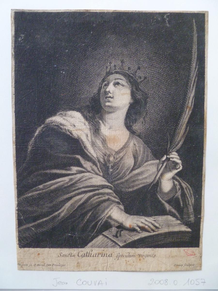 Sainte Catherine, Jean Couvay, 1600-1699