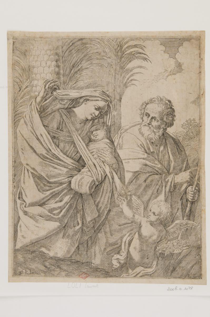 La Fuite en Egypte, Lorenzo Loli, 1600-1699