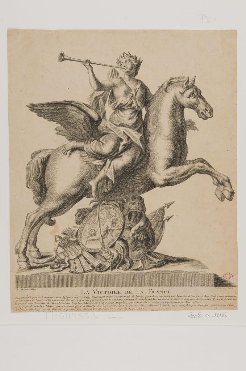 La Victoire de la France, Antoine Coysevox, 1700-1724
