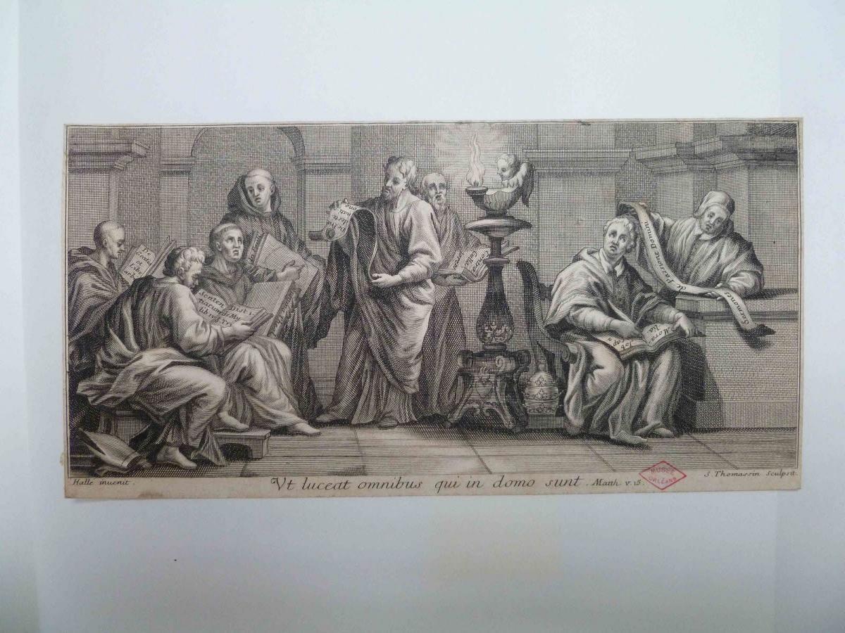 Réunion de lettrés chrétiens, Клод-Ги Алле, 1600-1699