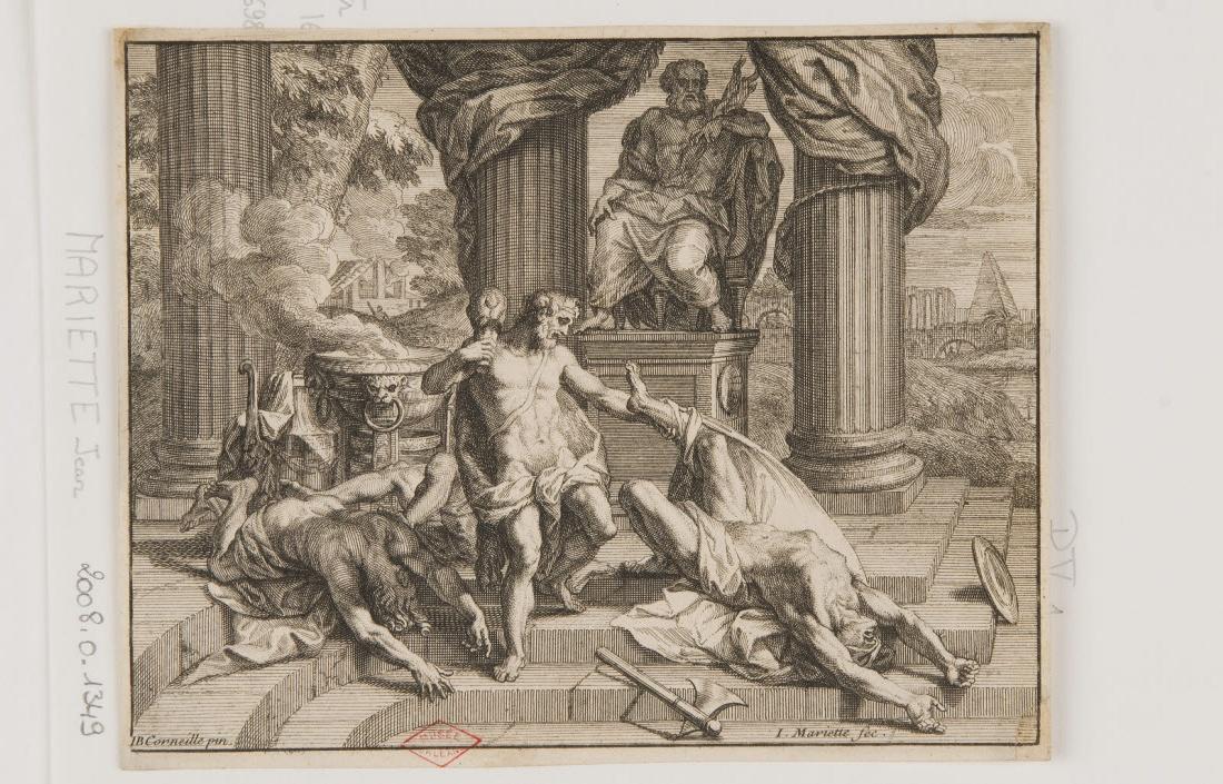 Hercule vainqueur des brigands, Jean-Baptiste Corneille, 1600-1699