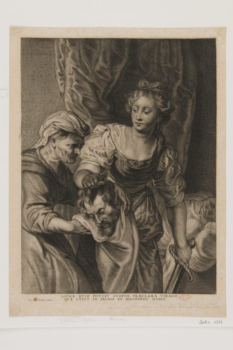 Judith et sa servante tenant la tête d'Holopherne, Petrus Paulus Rubens, 1600-1699