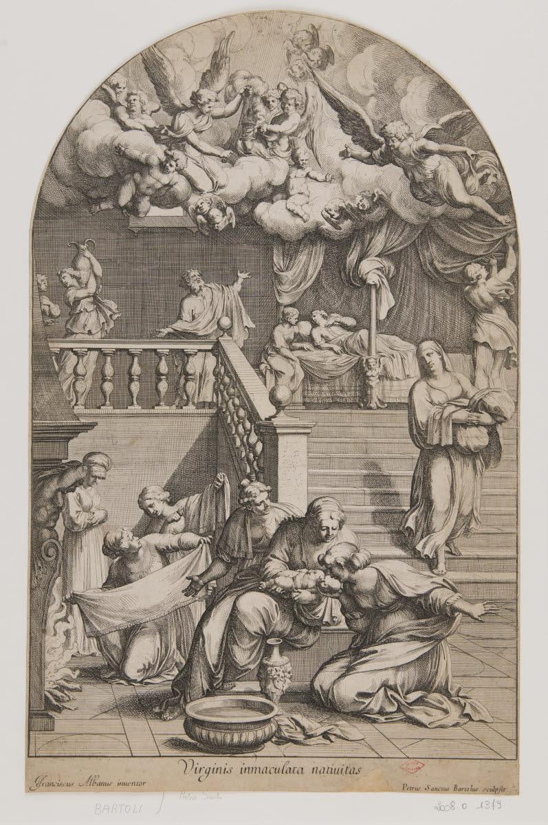 La Nativité de la Vierge, Francesco Albani, 1600-1699