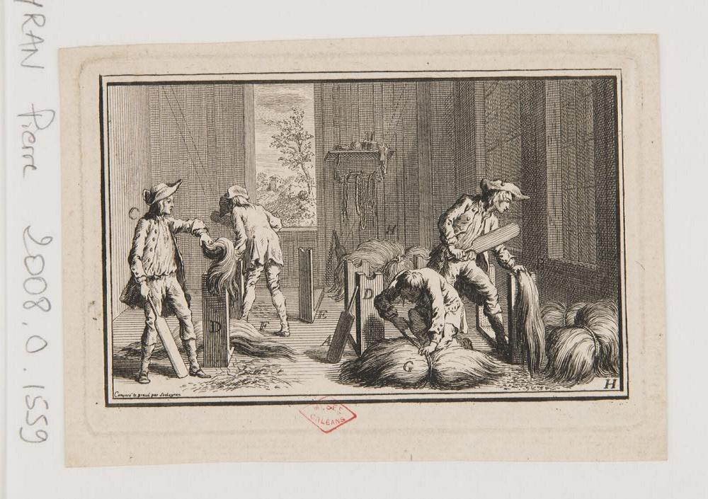 Travail du foin (?), Pierre Soubeyran, 1700-1799