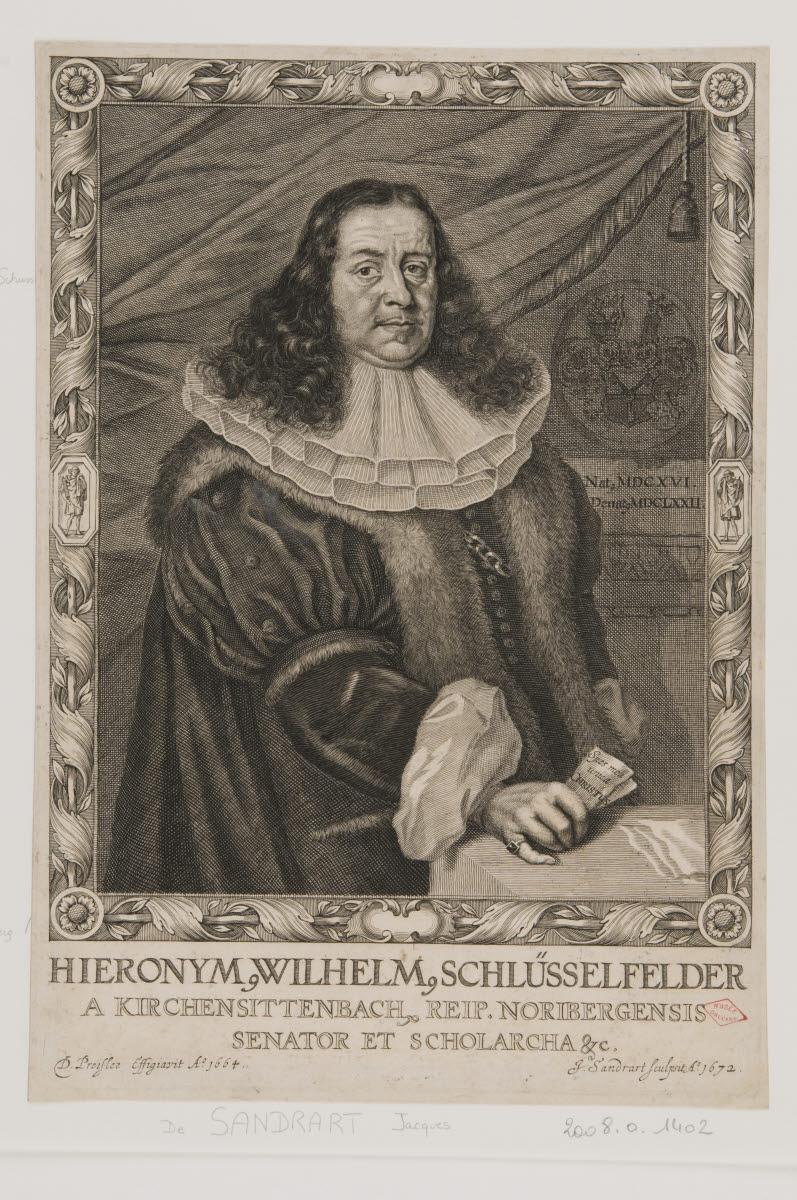 Hieronymus Willhelm Schlüsselfelder, Daniel Preissler, 1650-1674