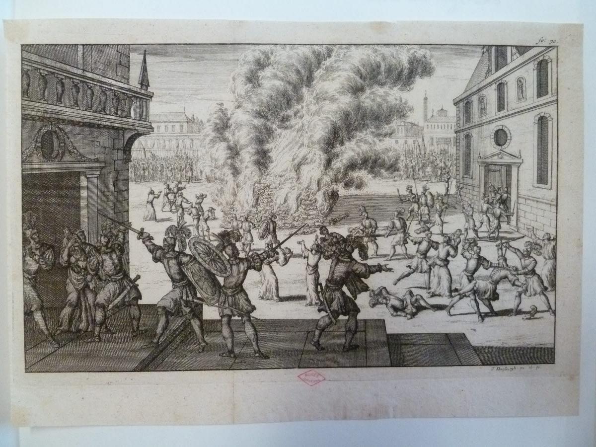 Pillage d'une ville, Thomas Doesburgh, 1600 и,1699 и