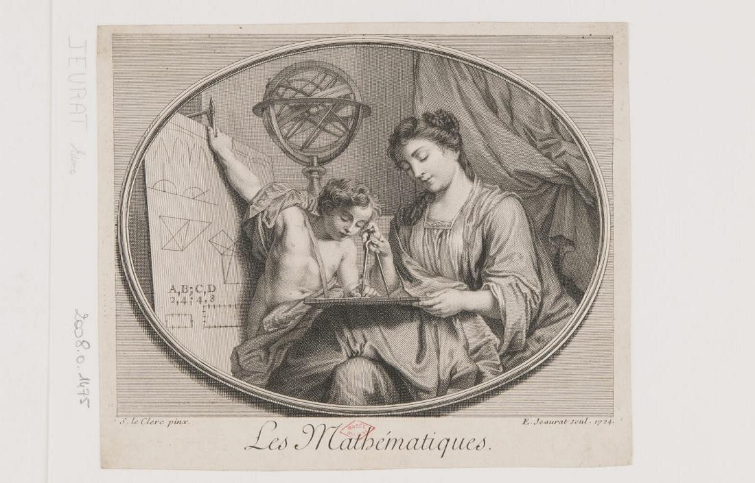 Les Mathématiques, Edme Jeaurat, 1700-1724