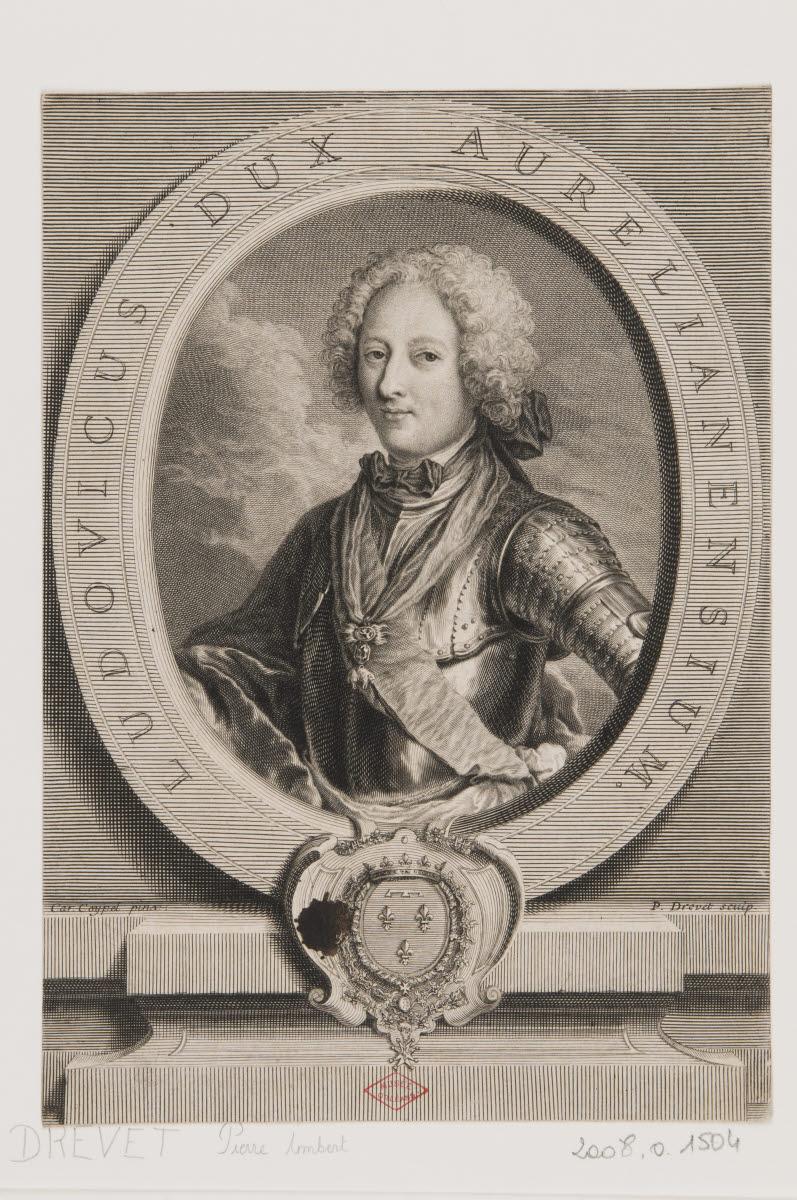 Louis, duc d'Orléans, Charles Antoine Coypel, 1700-1749