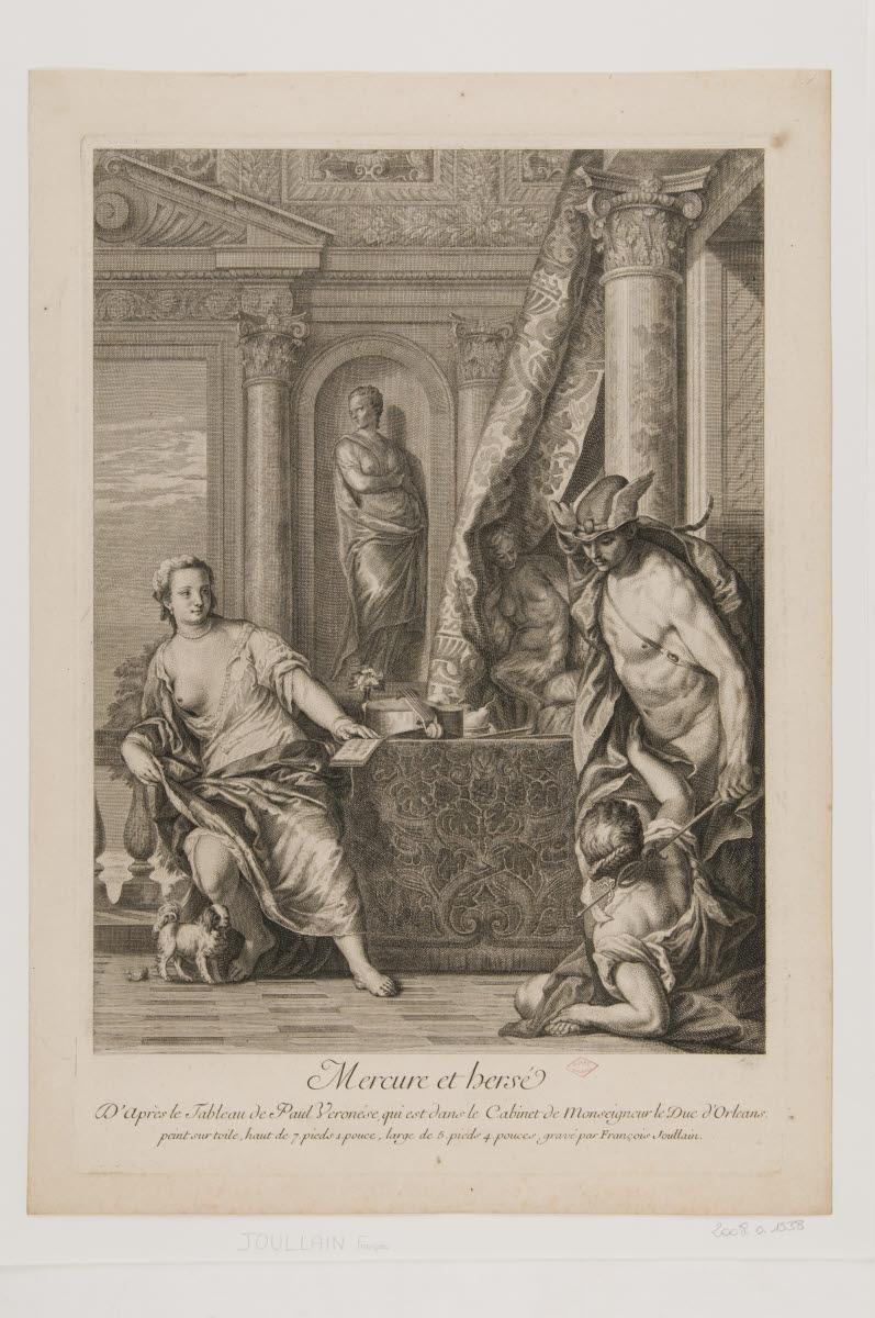 Mercure et Hersé, Véronèse, 1700-1799