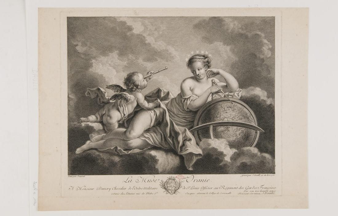 La muse Uranie, Etienne Jeaurat, 1750-1774