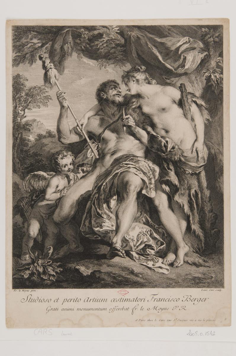 Hercule et Omphale, François Le Moine, 1700-1749