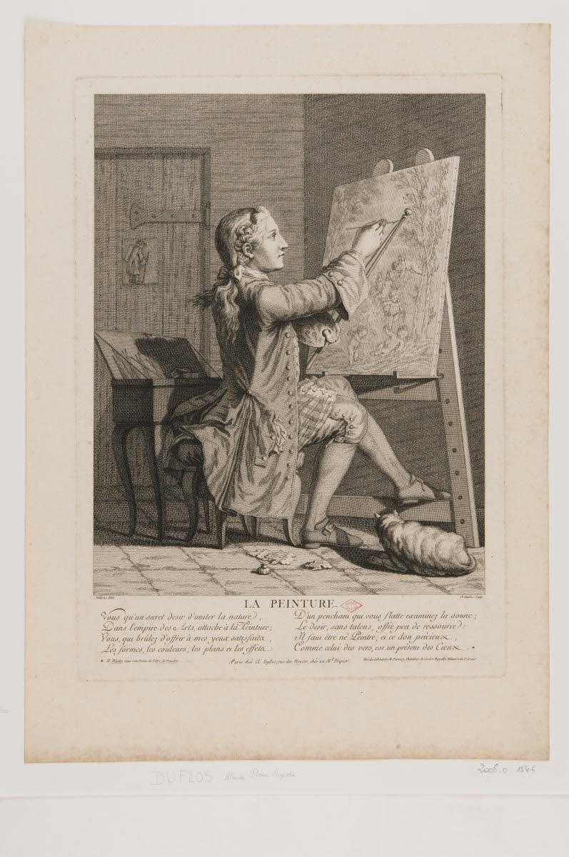 La Peinture, Louis Félix de La Rue, 1700-1799