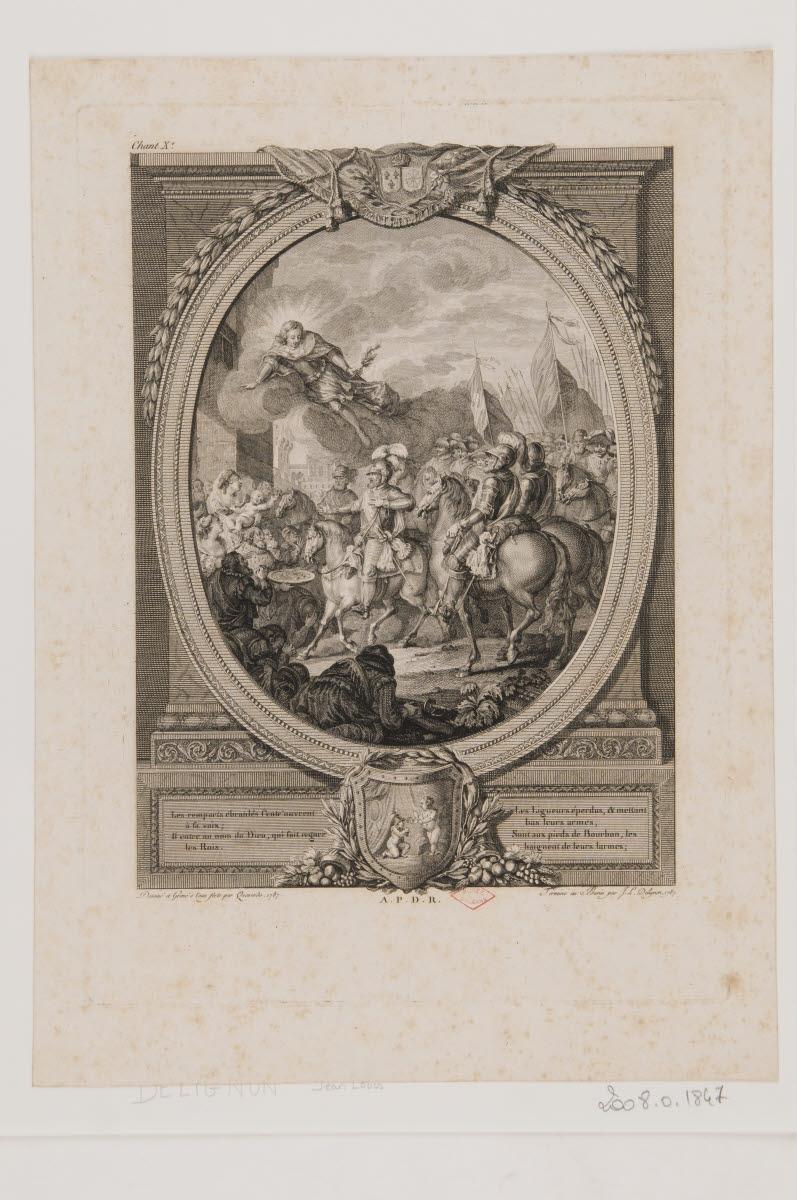 Henri IV entrant dans Paris, Jean Louis Delignon, 1775-1799