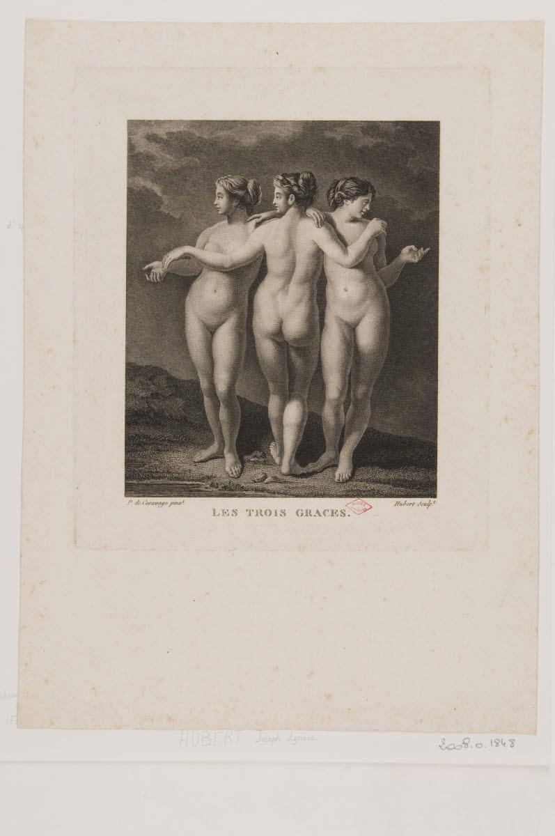 Les Trois Grâces, Polidoro Caldara, 1700-1799