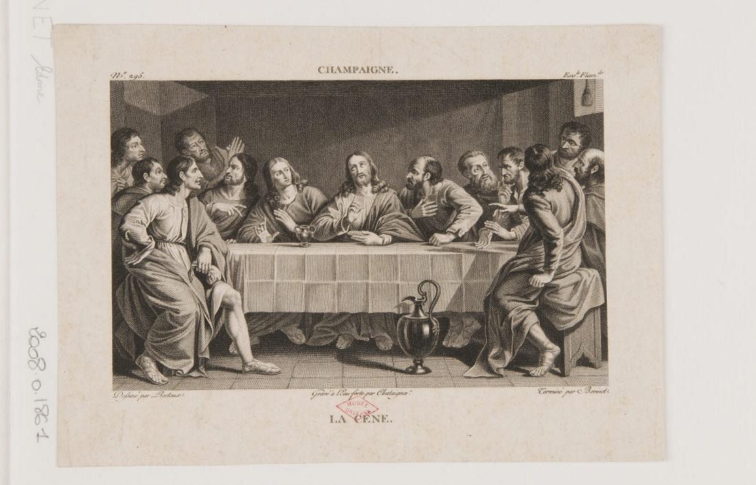 La Cène, Bertaux, 1700-1799