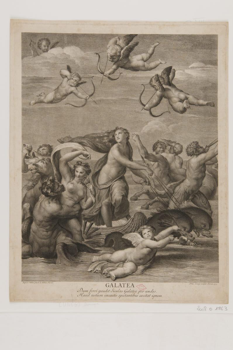 Galathée, Доменико Кунего, 1750-1774