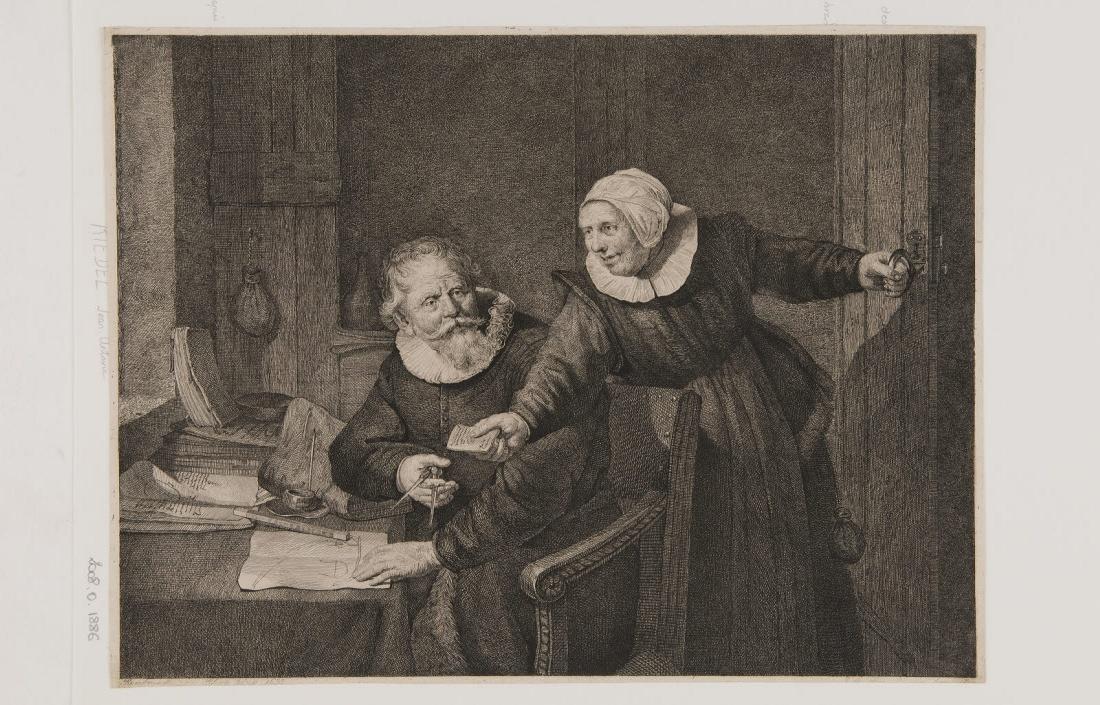 Le Mathématicien, Johann Anton Riedel, 1700-1799
