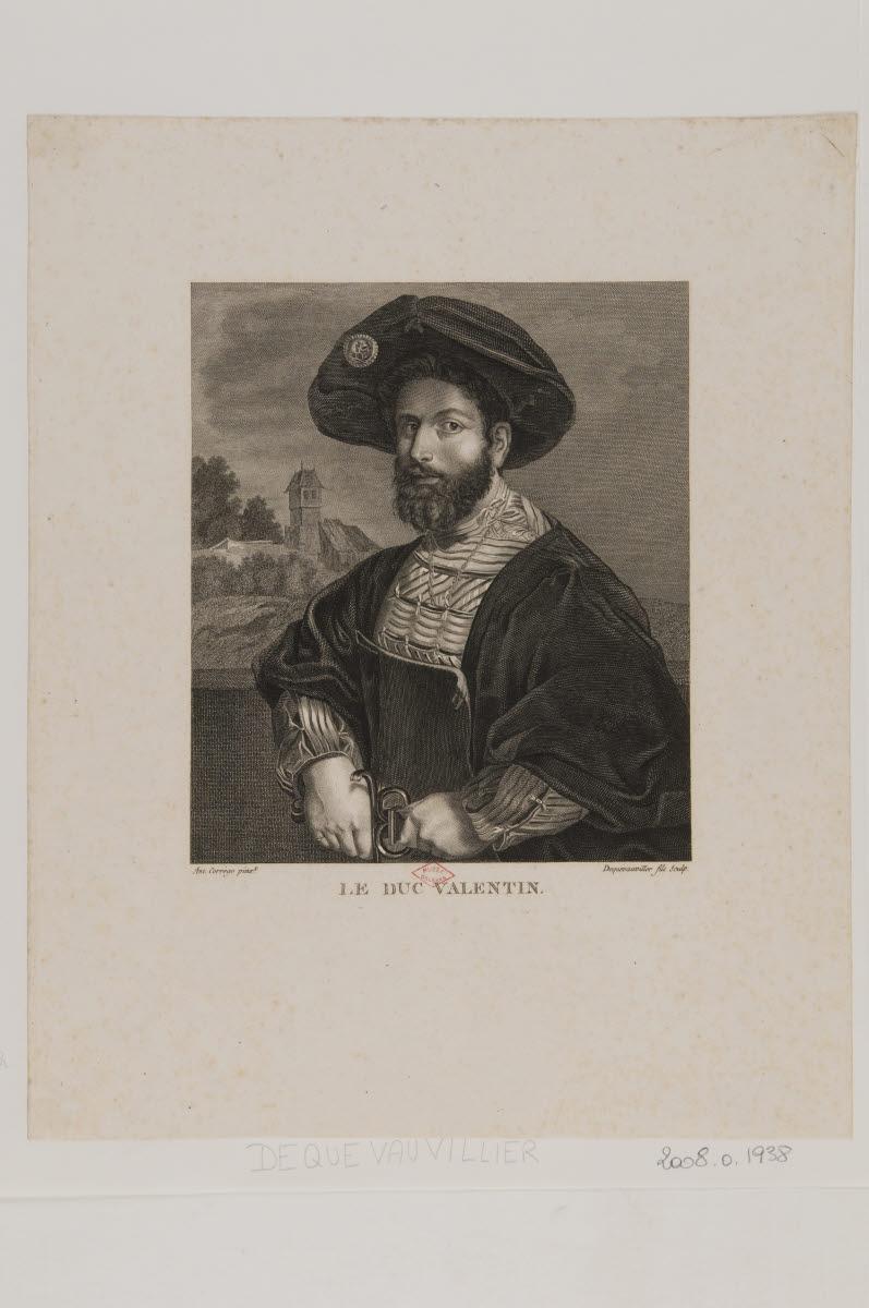 Le duc Valentin, Correggio, 1700-1799