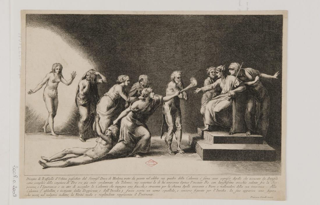 La Calomnie d'Appelle, Francesco Novelli, 1700-1799