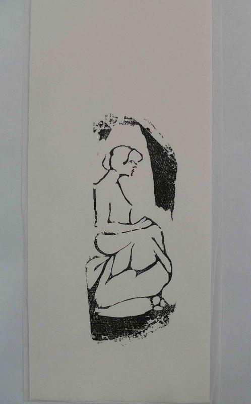 Femme assise de profil, Henri Gaudier-Brzeska, 1900-1915