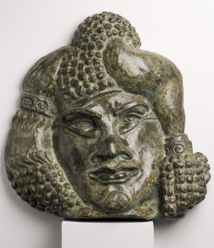 Masque ornemental (Portrait de Lovat Fraser), Henri Gaudier-Brzeska, 1912
